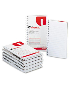 Universal 3" X 5" 50-Sheet 12-Pack Narrow Rule Memo Notebooks