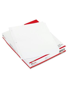 Universal Letter 5-Tab Dividers, White, 36 Sets
