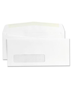 Universal 3-7/8" x 8-7/8" Contemporary #9 Window Business Envelope, White, 500/Box