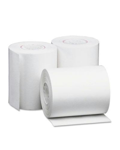 Universal One 2-1/4" X 80 Ft., 50-Pack, Single-Ply Thermal POS/Calculator Rolls