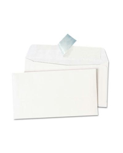 Universal One 3-5/8" x 6-1/2" Peel Seal Strip #6-3/4 Business Envelope, White, 100/Box