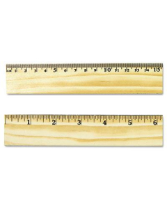 Universal 12" Flat Wood Ruler