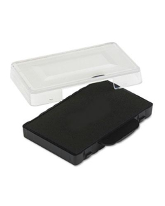 Trodat T5430 Stamp Replacement Ink Pad, 1-5/8" x 1", Black Ink