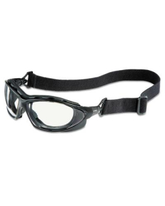 Uvex Seismic Sealed Eyewear, Black Frame with Clear Uvextra AF Lens
