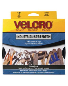 Velcro 2" x 15 ft. Industrial Strength Sticky-Back Hook & Loop Fasteners, White
