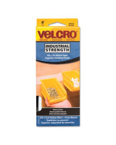 Velcro 2" x 4 ft. Industrial Strength Hook & Loop Fastener Tape Roll, White