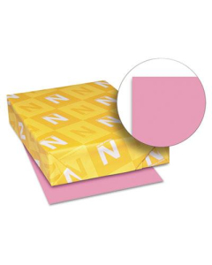 Neenah Paper 8-1/2" X 11", 24lb, 500-Sheets, Pulsar Pink Colored Printer Paper