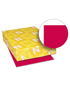 Neenah Paper 11" X 17", 24lb, 500-Sheets, Re-Entry Red Colored Printer Paper