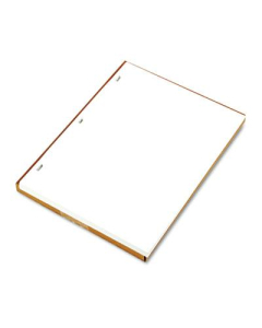 Wilson Jones 8-1/2" x 11", 100-Sheets, White Minute Book Ledger Paper
