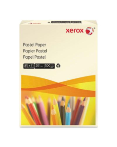 Xerox 8-1/2" x 11", 20lb, 500-Sheets, Ivory Multipurpose Colored Paper