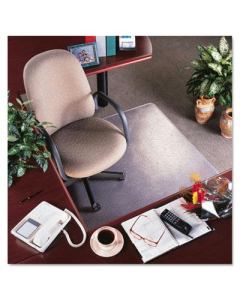 deflect-o RollaMat Medium Pile Carpet 36" W x 48" L with Lip, Beveled Edge Chair Mat CM15113