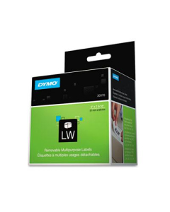 Dymo LabelWriter 30370 2" x 2-15/16" Multipurpose Labels, White, 250/Pack