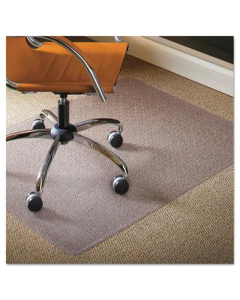 ES Robbins Low Pile Carpet 36" W x 48" L, Straight Edge Chair Mat 141028
