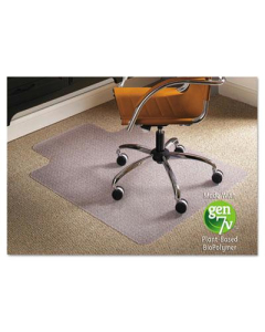 ES Robbins Low Pile Carpet 36" W x 48" L with Lip, Straight Edge Chair Mat 141032