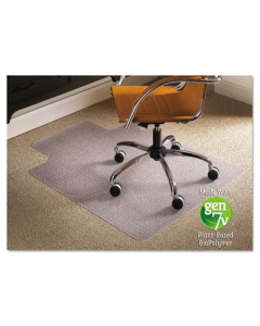ES Robbins Low Pile Carpet 45" W x 53" L with Lip, Straight Edge Chair Mat 141042