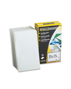 Fellowes Business Card-Size 5 Mil Laminating Pouches, 100/Pack