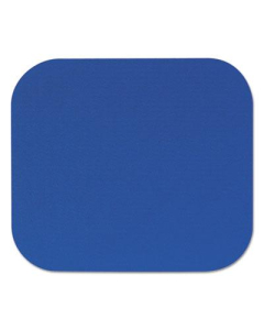 Fellowes 9" x 8" Polyester Nonskid Mouse Pad, Blue