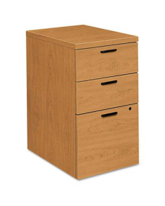 HON 105102CC 3-Drawer Box/Box/File Mobile Pedestal, Harvest