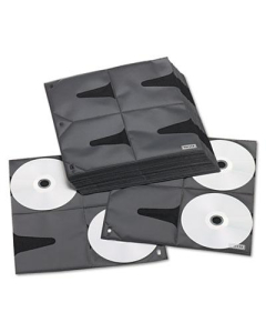 Vaultz 25-Pack Two-Sided CD Refill Pages