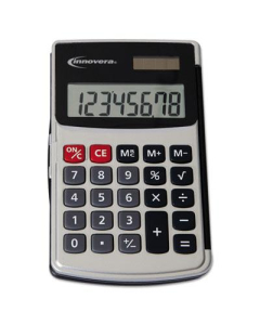 Innovera 15922 8-Digit Handheld Calculator