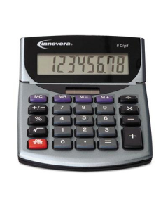 Innovera 15927 Portable 8-Digit Minidesk Calculator