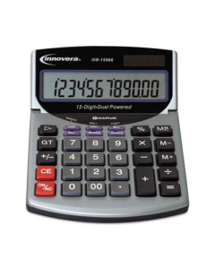 Innovera 15968 12-Digit Minidesk Calculator