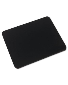 Innovera 9" x 7-1/2" Natural Rubber Mouse Pad, Black