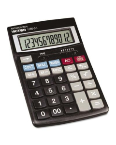 Victor 1180-3A Antimicrobial 12-Digit Desktop Calculator