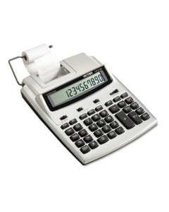 Victor 1212-3A Antimicrobial Two-Color 12-Digit Printing Calculator