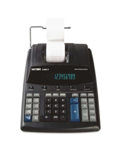 Victor 1460-4 Extra Heavy-Duty Two-Color 12-Digit Printing Calculator