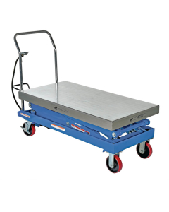 Vestil Carbon Steel Air Hydraulic Cart 1500 lb Load	