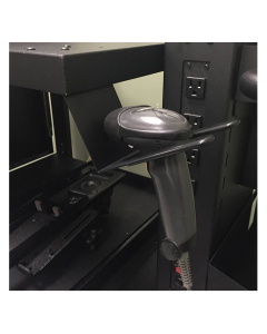 New Castle Systems B132 Scanner Holder For EC, NB, PC Series Workstations (Example of Use)