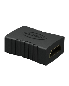 HDMI Keystone Jack Female-to-Female Connector, Black