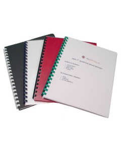 Akiles 8.5" W Embossed PolyCover Binding Covers