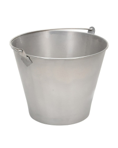 Vestil Stainless Steel Bucket 3-1/4 Gallon Capacity