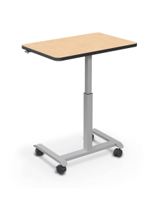 Balt Hierarchy Grow and Roll 36" W x 24" D Height Adjustable Student Desk