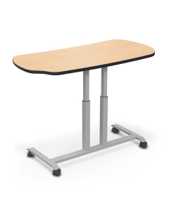 Balt Hierarchy Grow and Roll 66" W x 24" D Bean-Shaped Classroom Activity Table