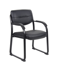 Boss B9519 LeatherPlus Low-Back Guest Chair
