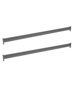 Tennsco 72" W Plywood Beam for Bulk Storage Rack (Pair), Medium Grey