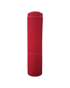 Vestil Ribbed 52" H Poly Bollard Cover Post Protector Sleeve (Shown in Red)