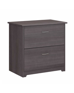 Bush Furniture Cabot 2-Drawer Lateral File Cabinet (Shown in Dark Grey)