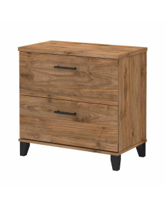 Bush Furniture Somerset 2-Drawer Lateral File Cabinet (Shown in Walnut)