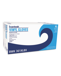 Boardwalk Exam Vinyl Gloves, Clear, X-Large, 3.6 mil, 1,000/Pack