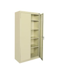 Sandusky 36" W Classic Storage Cabinets, Assembled (Shown in Putty)