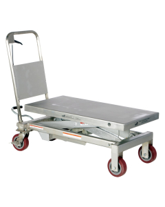 Vestil Stainless Steel Elevating 220 to 2000 lb Load Carts