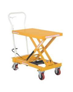 Vestil Auto-Shift Manual Hydraulic Elevating Cart 550 lb Load 19.75" x 32.75"