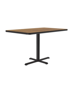 Correll 30" x 42" Cafe and Breakroom Table (Shown in Oak)