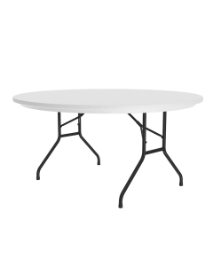 Correll Heavy-Duty 60" Round Folding Table (Shown in Granite)