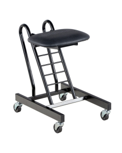 Vestil Mobile 9" to 18" H Adjustable Ergonomic Chair