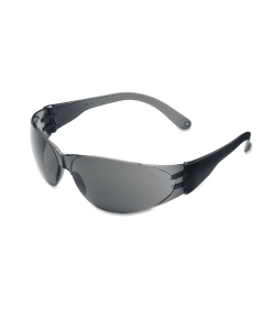 Crews Checklite Scratch-Resistant Safety Glasses, Gray Lens, 12/Pack